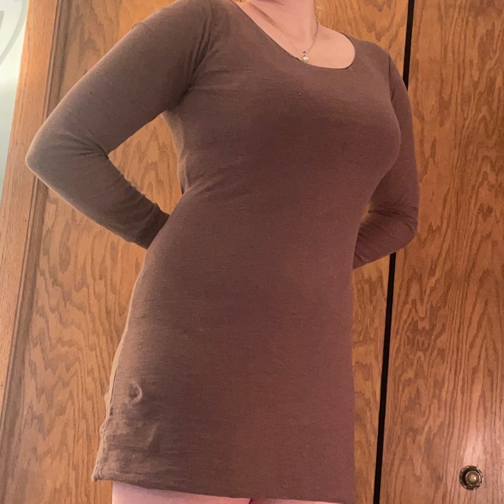 Inhabit Slim fit cotton dress size medium